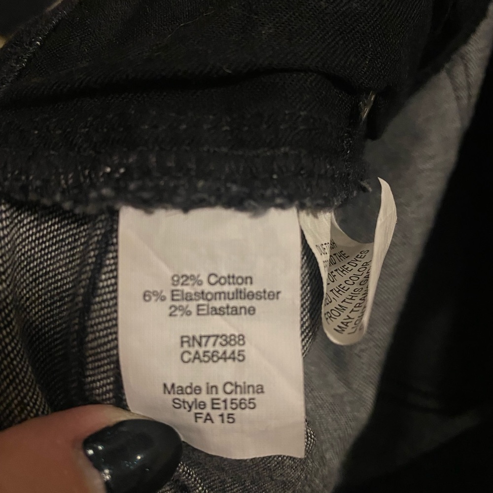 Madewell 9" high riser skinny - sz 25 - 25” inseam - Picture 7 of 8